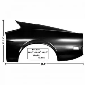 1971-1972 Ford Mustang Quarter Panel Driver Side (LH) Fastback