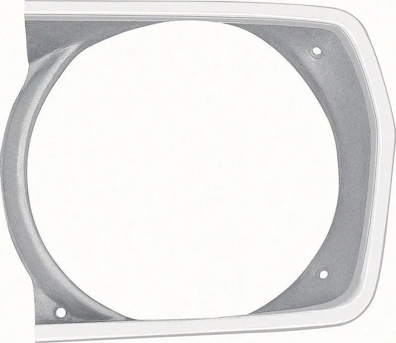 1971-1972 Plymouth Duster|Scamp Headlamp Bezel Argent Silver