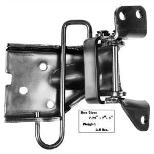 1971-1973 Ford Mustang Door Hinge Driver Side (LH) Lower