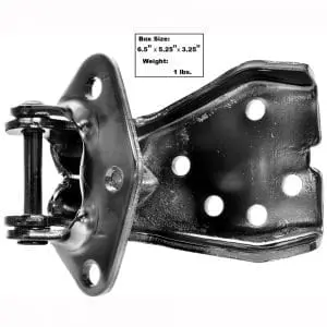 1971-1973 Ford Mustang Door Hinge Driver Side (LH) Upper