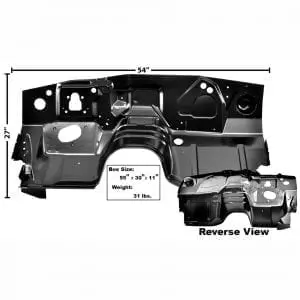 1971-1973 Ford Mustang Firewall Convertible