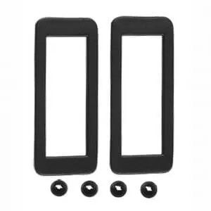 1971-1973 Ford Mustang Rear Marker Lamp Bezel Pair