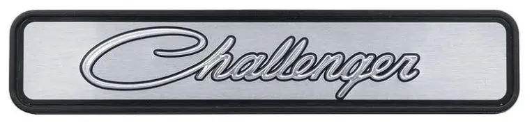 1971-1974 Dodge Challenger Dash Pad Emblem