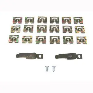 1971-1974 Dodge|Plymouth Challenger|Barracuda 2 DR Hardtop Rear Window 22 PC Molding Clip Kit-PCK-4427-71