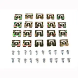 1971-1974 Dodge|Plymouth Charger|GTx|Road Runner|Satellite Rear Window 40 PC Molding Clip Kit-PCK-4586-71