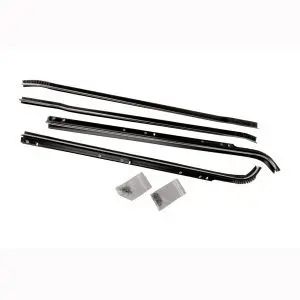 1971-1976 Buick|Chevrolet Lesabre|Bel Air|Caprice|Impala 4 PC Beltline Molding Kit - Driver and Passenger-WFK152071