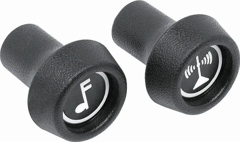 1971-1977 Chevrolet|Pontiac|GMC Camaro|Nova|Firebird|Impala|Pickup Truck|Blazer|Suburban|Jimmy Radio Control Volume/Tuning Knob Kit