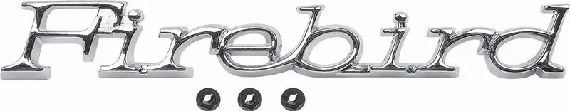 1971-1981 Pontiac Firebird Fender Emblem Firebird Script