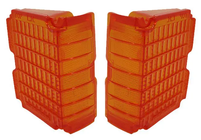 1972 Chevrolet Chevelle|Malibu Parking Lamp Lenses Amber