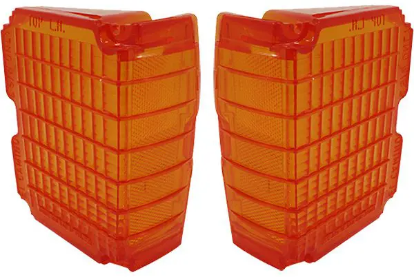 1972 Chevrolet|GMC El Camino|Chevelle|Sprint Parking Lamp Lenses Amber