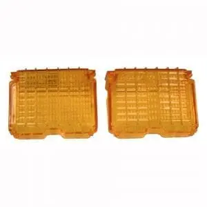 1972 Chevy Chevelle Park Lamp Lens Amber Pair