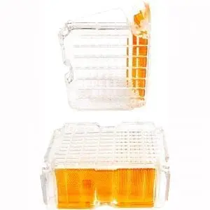 1972 Chevy Chevelle Park Lamp Lens Clear Pair