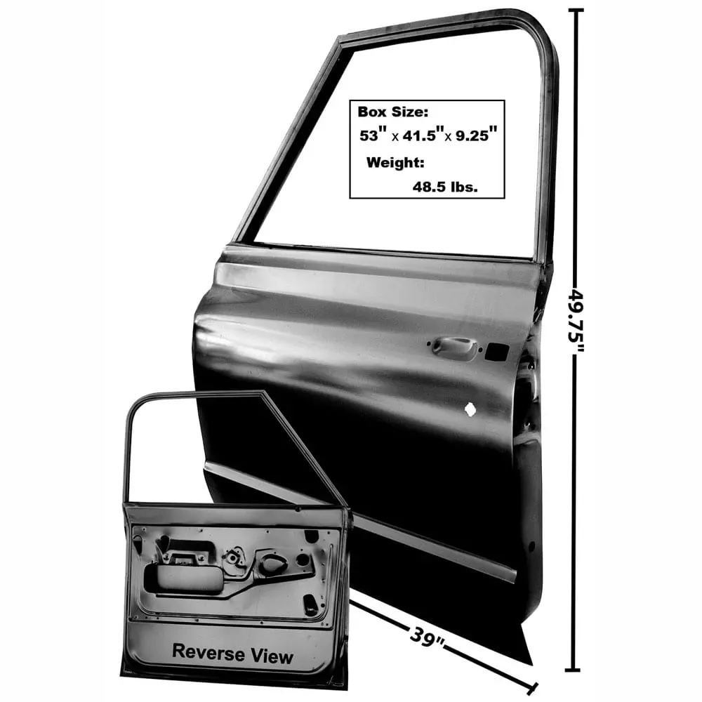 1972 Chevy Pickup Truck Door Shell Driver Side (LH)