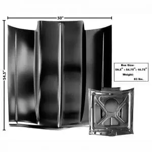 1973-1974 Chevy Nova Hood with 2" Cowl Induction