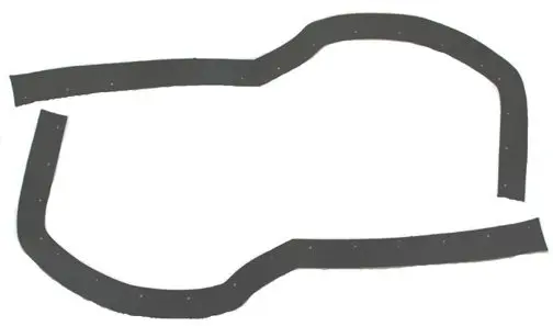 1973-1974 Plymouth|Dodge Road Runner|Satellite|Coronet|Charger Front Fender to Inner Fender Splash Shields-SWA-150934