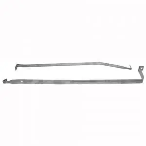 1973-1975 Chevy Camaro Gas Tank Straps Stainless Pair