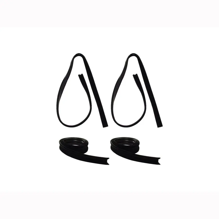 1973-1979 Ford Bronco|F-Series Pickup Truck Glass Run Channel 4 PC Kit - Driver and Passenger-GRK211173