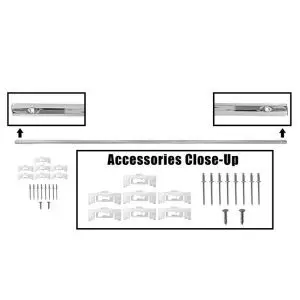 1973-1979 Ford Bronco|Pickup Tailgate Lower Molding-DYNM3201