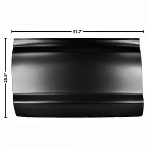 1973-1979 Ford Pickup Truck Door Skin Half Driver Side (LH)
