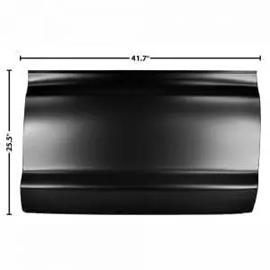 1973-1979 Ford Pickup Truck Door Skin Half Passenger Side (RH)