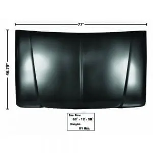 1973-1979 Ford Pickup Truck Hood