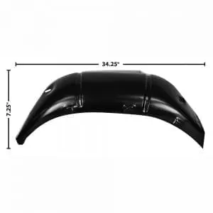 1973-1979 Ford Pickup Truck Wheelhouse Inner Rear Driver Side (LH)