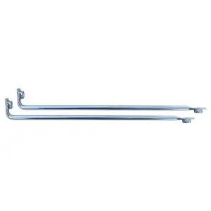 1973-1987 Chevy|GMC Fleetside Pickup Turck Chrome Bedside Brace Set-0850-323