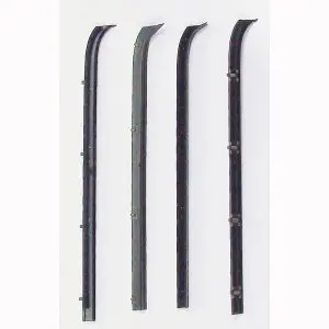 1973-1991 Chevrolet|GMC Suburban|C/K Pickup Truck Beltline Molding 4 PC Kit - Driver and Passenger-WFK112073