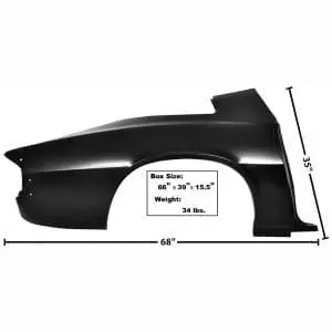 1974-1981 Chevy Camaro Quarter Panel Full Passenger Side (RH)