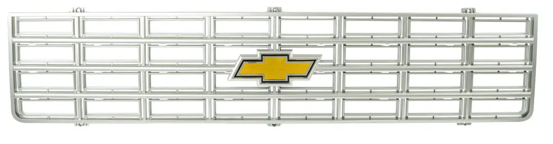 1975-1976 Chevrolet Pickup Truck|Blazer|Suburban Premium Grille w/Foil Bowtie Emblem