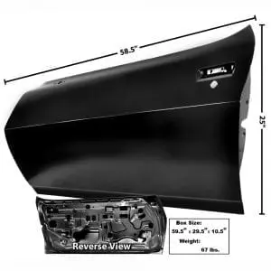 1975-1981 Chevy Camaro Door Shell Driver Side (LH)