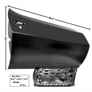 1975-1981 Chevy Camaro Door Shell Passenger Side (RH)