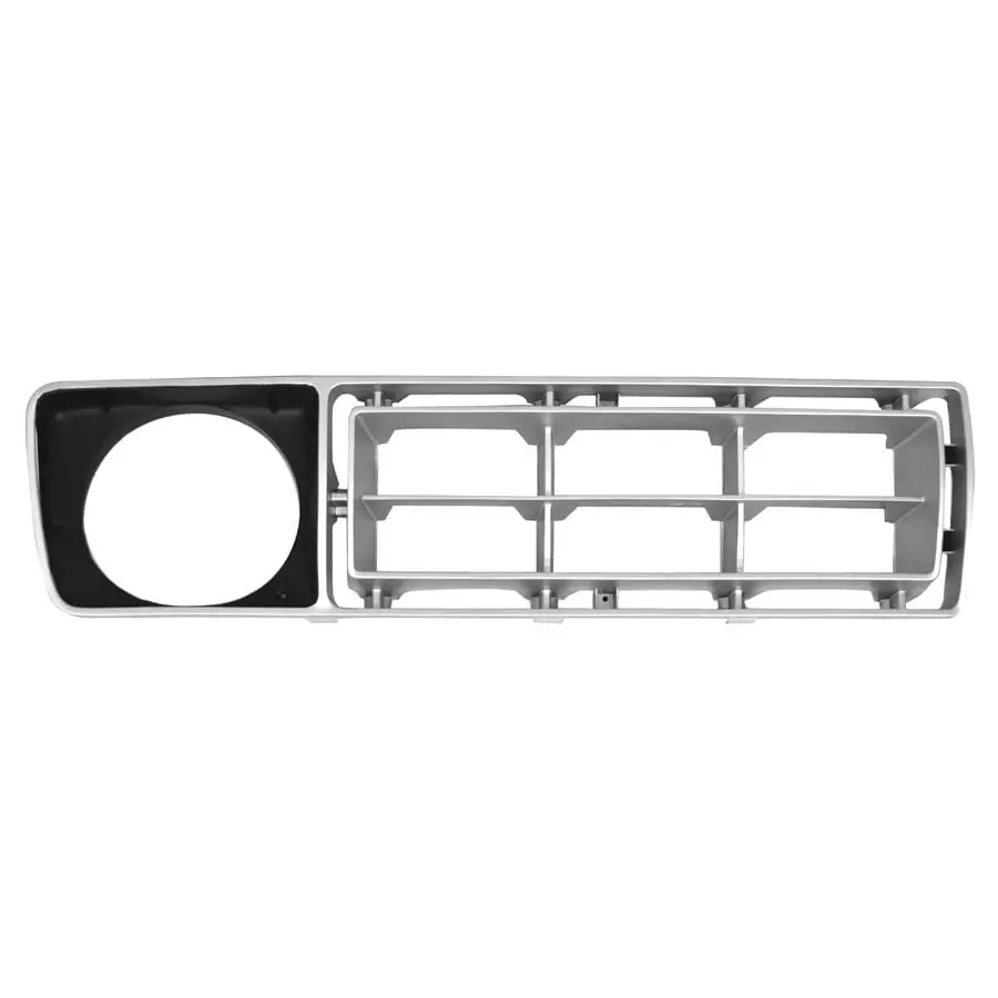1976-1977 Ford Pickup Grille Insert Passenger Side Silver/Black