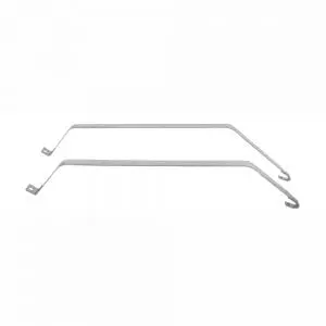 1976-1981 Chevy Camaro Gas Tank Straps Stainless Pair
