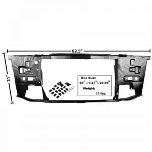 1976-1981 Pontiac Firebird or Trans Am Radiator Support