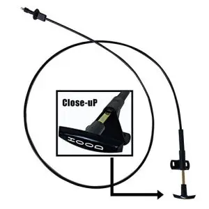 1977-1980 Chevrolet Blazer|Pickup|Jimmy|Suburban Hood Release Cable Short-DYN1099MJ