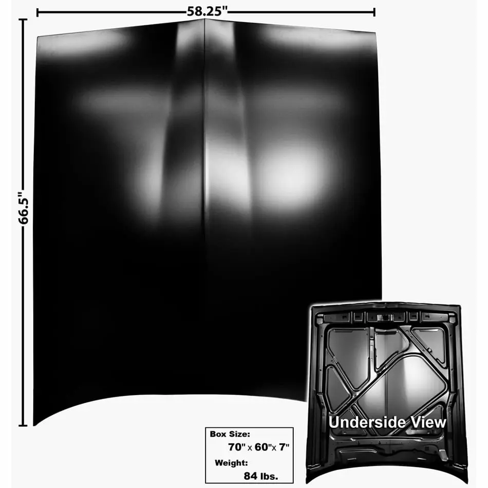 1977-1981 Pontiac Firebird Hood w/o Shaker Hole