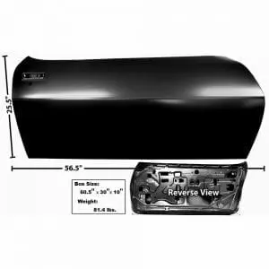 1977-1981 Pontiac Firebird or Trans Am Door Shell Passenger Side (RH)