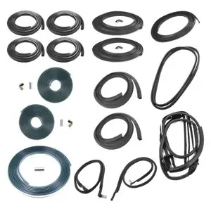 1978-1980 CHEVROLET-GMC SUBURBAN COMPLETE WEATHERSTRIP KIT- SILVERADO-SIERRA MODELS WITH TAILGATE-CWK111478