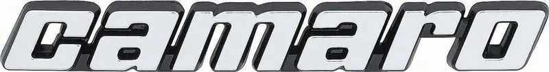 1978-1981 Chevrolet Camaro Fender Emblem Camaro Block Style