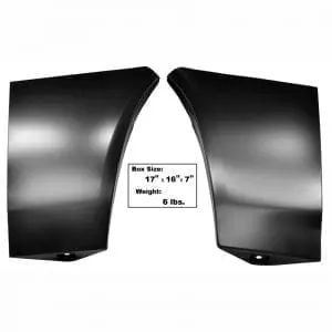 1978-1981 Chevy Camaro Fender Extention No Holes Pair