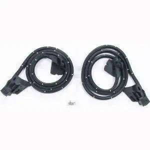 1978-1988 Buick|Chevrolet|Oldsmobile|Pontiac Door 2 PC Weatherstrip Seal Kit - Driver and Passenger-DWP171078