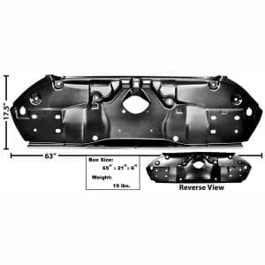 1979-1981 Pontiac Firebird or Trans Am Tail Lamp Panel