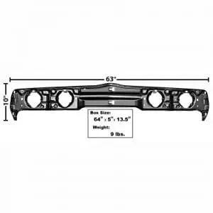 1979-1981 Pontiac Trans Am Headlamp Backing Support Panel