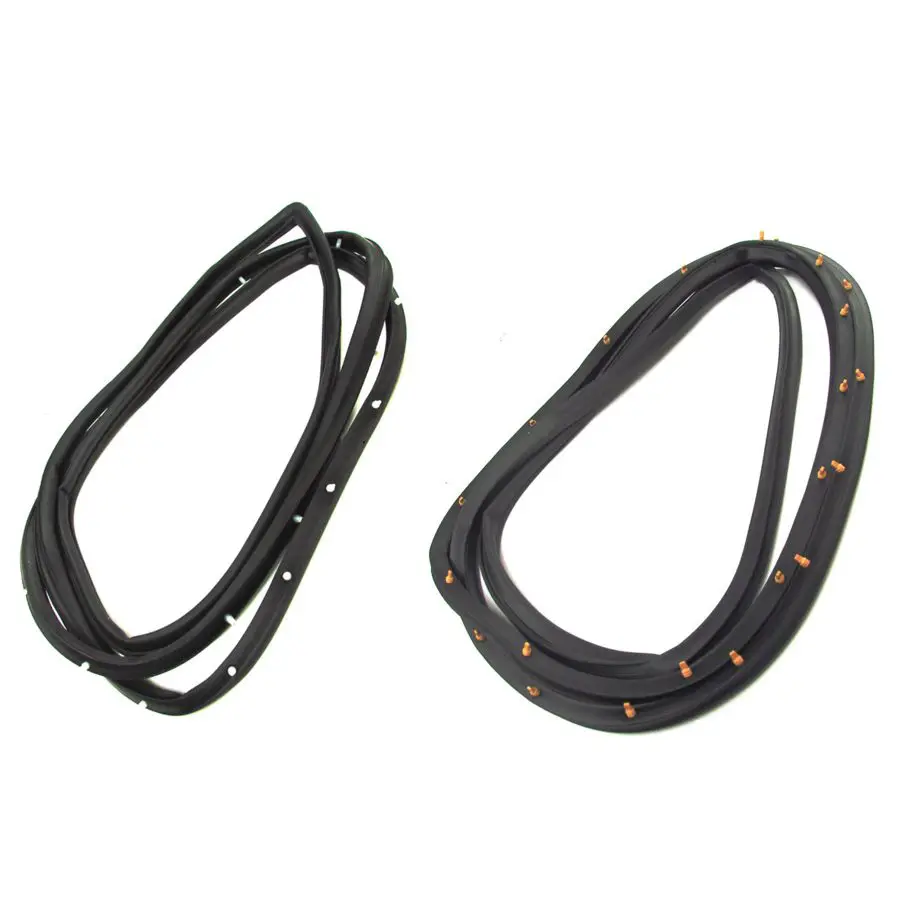 1979-1983 Toyota Pickup Truck Door 2 PC Weatherstrip Seal Kit - Driver and Passenger-DWP511079