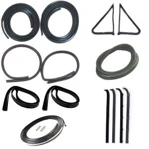1980-1986 Ford F-Series Pickup Truck Complete Weatherstrip Seal Kit