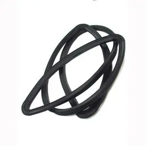 1980-1987 Audi 4000 Windshield Weatherstrip Seal With Trim Groove-WCR411