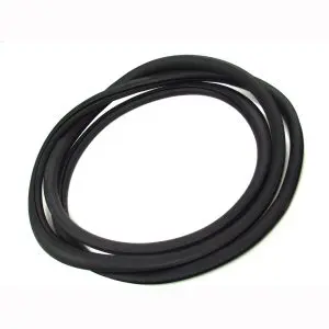 1980-1991 Volkswagen Vanagon Windshield Weatherstrip Seal w/o Trim Groove-WBL416