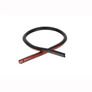 1980-1998 Ford Bronco|F-Series Pickup Truck Upper Door Weatherstrip Seal - Driver Or Passenger-DWB211180