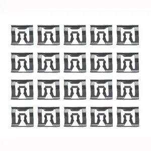 1980-1998 Ford Bronco|F-Series Pickup Truck Windshield Molding Clip 20 PC Kit-PCK-1099-80